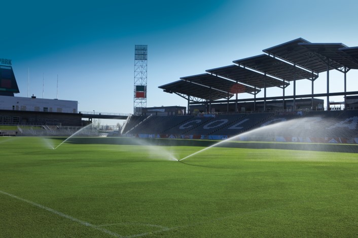 美國雨鳥噴頭實(shí)際應(yīng)用場景 - 園林綠化灌溉